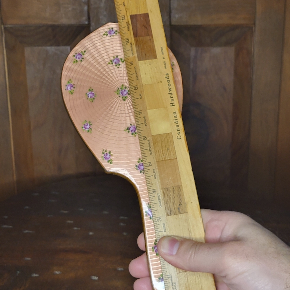 Elegant Floral Hand Mirror - Picture 5 of 17